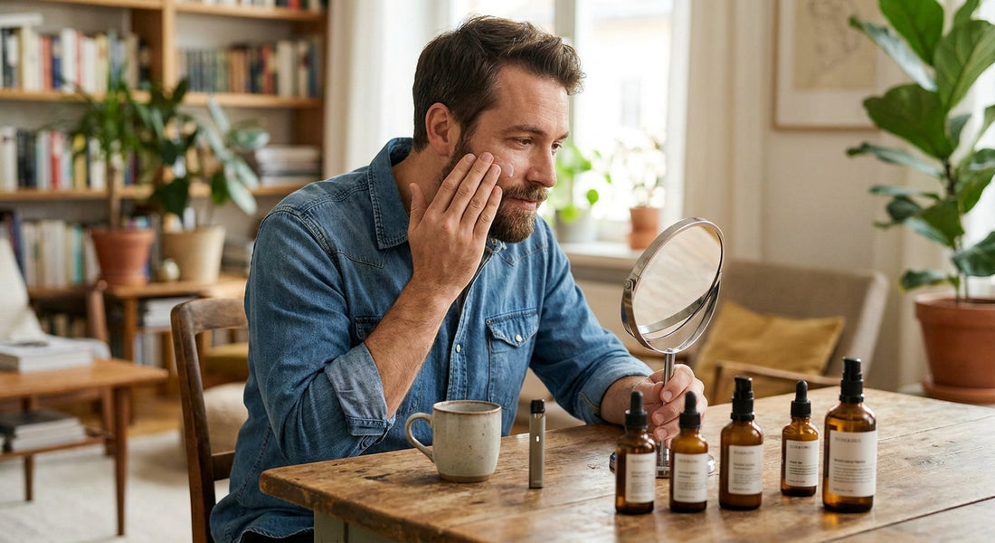 Skincare routine for men who vape and worry about their skin