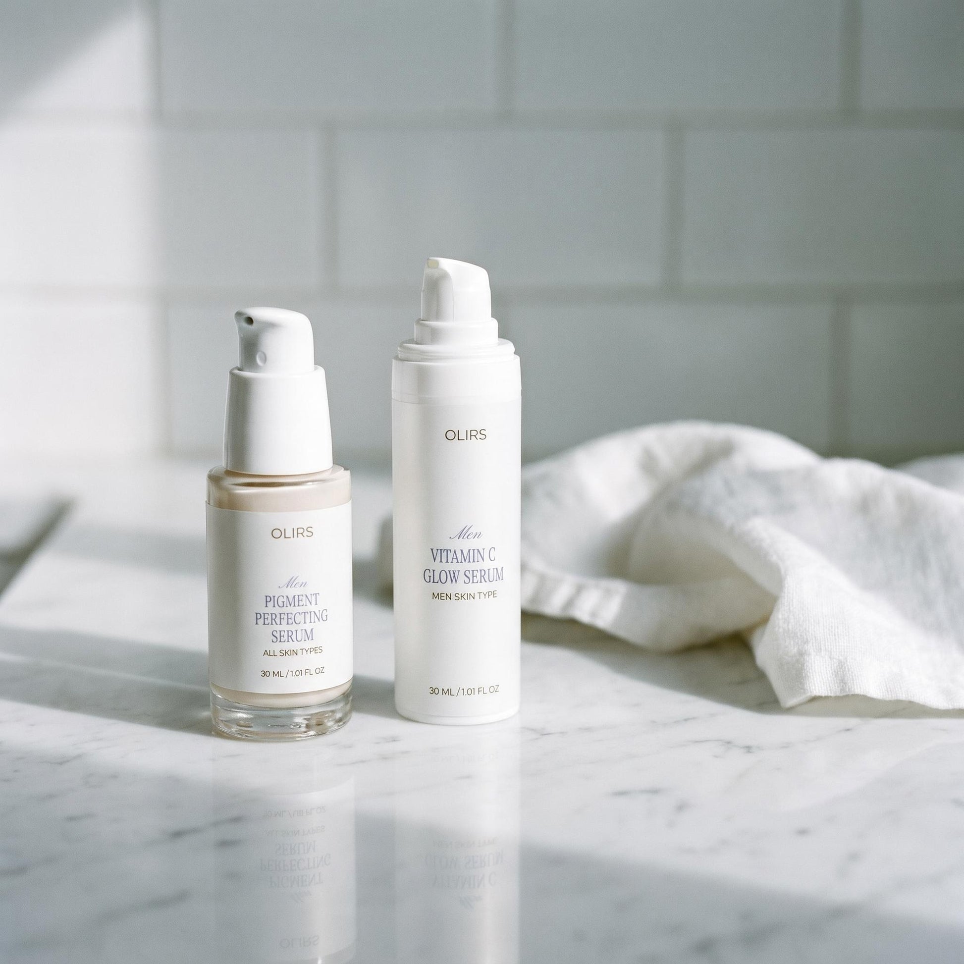 Dark Spot Routine Duo - Bundle Lifestyle | OLIRS Men's Skincare